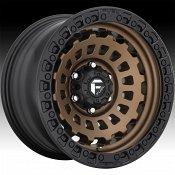 Fuel Zephyr D634 Bronze Custom Wheels Rims