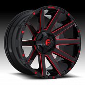 Fuel Contra D643 Gloss Black Candy Red