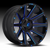 Fuel Contra D644 Gloss Black Candy Blue