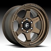 Fuel Shok D666 Matte Bronze Custom Wheels Rims