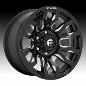 Fuel Blitz D673 Gloss Black Milled Custom Wheels Rims
