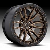 Fuel Rebel D681 Matte Bronze Custom Wheels Rims