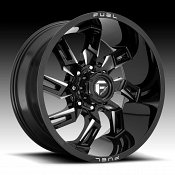 Fuel Lockdown D747 Gloss Black Milled
