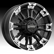 Gear Alloy 721MB 721 Timberland Matte Black Custom Rims Wheels