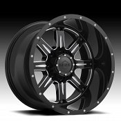 Gear Alloy 726BM Big Block Gloss Black Milled Custom Wheels Rims