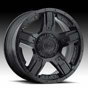 Gear Alloy 740B Mainfold Satin Black Custom Rims Wheels