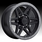 Gear Alloy 739B Endurance Satin Black Custom Rims Wheels