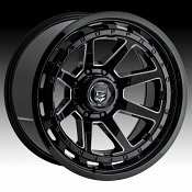 Gear Offroad 754BM Black Hawk Gloss Black Milled
