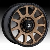 Gear Offroad 760BZ Proto Call Satin Bronze Custom Wheels Rims