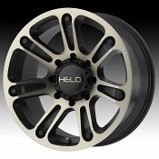 Helo HE904 Machined Black Dark Tint