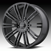 KMC D2 KM677 677 Gloss Black Custom Rims Wheels