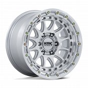 KMC KM556 Crux Machined Silver Custom Truck Wheels