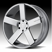 KMC KM690 MC 5 Matte Grey Milled
