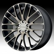 KMC KM693 Maze Machined Black