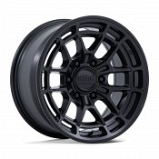 KMC KM732 Archer FFT Matte Black Custom Truck Wheels