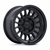 KMC KM733 Impact FFT Matte Black Custom Truck Wheels