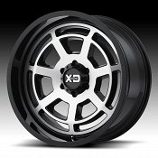 XD Series XD824 Machined Black Custom Wheels Rims