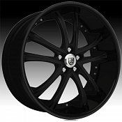 Lexani LSS-55 Full Gloss Black Custom Rims Wheels