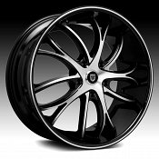 Lexani Polaris Machined Black