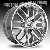 Lexani R-Eight Chrome Custom Rims Wheels