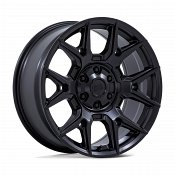 Moto Metal MO813BD Mason Matte Black Custom Truck Wheels