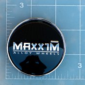 CAPCNC / Maxxim Black Snap-In Center Cap