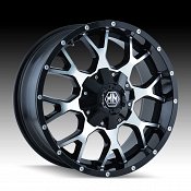 Mayhem Warrior 8015 Gloss Black Machined