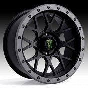 Monster Energy Edition 649BA Black Anthracite Custom Wheels Rims