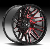 Motiv Offroad 424MBR Mutant Satin Black Custom Wheels Rims