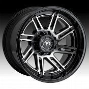 Motiv Offroad 425MB Millenium Machined Gloss Black Custom Wheels Rims