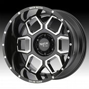 Moto Metal MO981 Machined Black Custom Wheels Rims