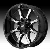 Moto Metal MO970 Machined Black Custom Wheels Rims