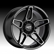 Moto Metal MO994 Fang Gloss Black Machined
