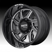 Moto Metal MO997 Hurricane Gloss Black Milled Custom Wheels Rims