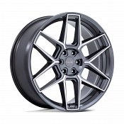 Niche Rise NC281AD Machined Anthracite Custom Wheels