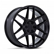 Niche Rise NC281BX Gloss Black Custom Wheels