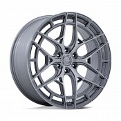 Niche Adria NC284 Brushed Platinum Black Custom Wheels