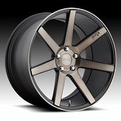 Niche M150 Verona Matte Black with Dark Tinted Clearcoat Custom 