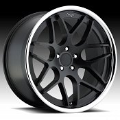 Niche M883 Mugello Matte Black w/ Chrome Stainless Lip Custom Wh