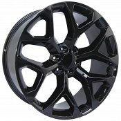 OE Performance 176B Snowflake Gloss Black Custom Truck Wheels