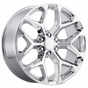 OE Performance 176C Snowflake Chrome Custom Truck Wheels