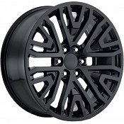 OE Performance 199B Gloss Black Custom Truck Wheels