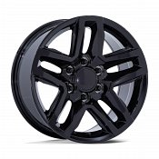 Performance Replicas PR220GB Gloss Black Custom Truck Wheels