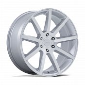 Petrol P6E Machined Gloss Silver Custom Wheels