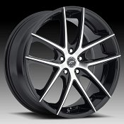 Platinum 412 Opulent Gloss Black Machined
