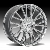 Platinum 437C Genesis Chrome Custom Wheels Rims