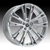 Platinum 458S Prophecy Silver Custom Wheels Rims