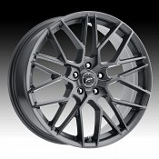 Platinum 459GN Retribution Gloss Gunmetal Custom Wheels Rims
