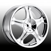 Platinum 093 Gem Chrome Custom Rims Wheels
