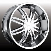 Platinum 298C 298 / 299C 299 Diamonte Chrome Custom Rims Wheels